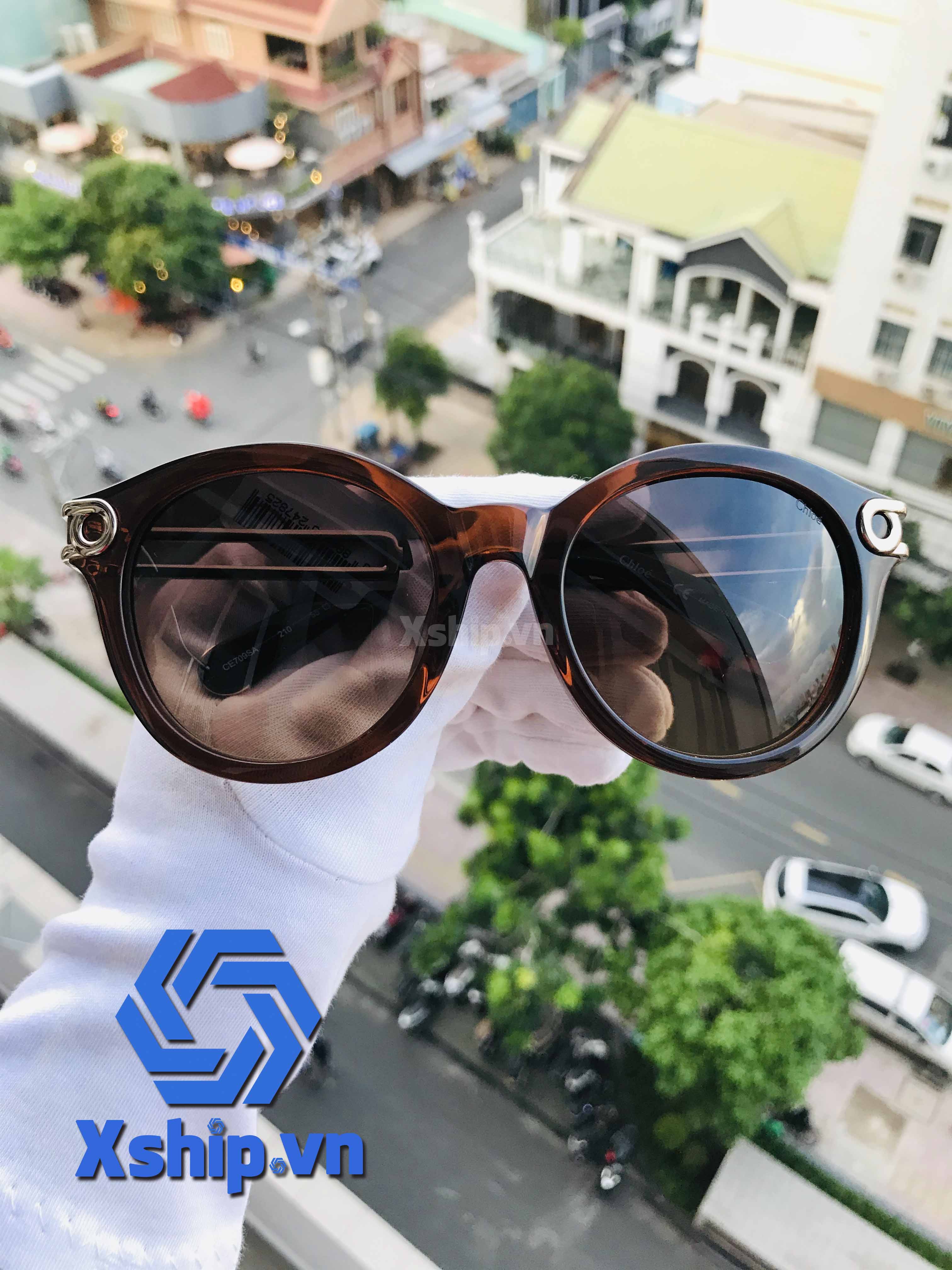 Chloe Sunglasses Brown CE709SA