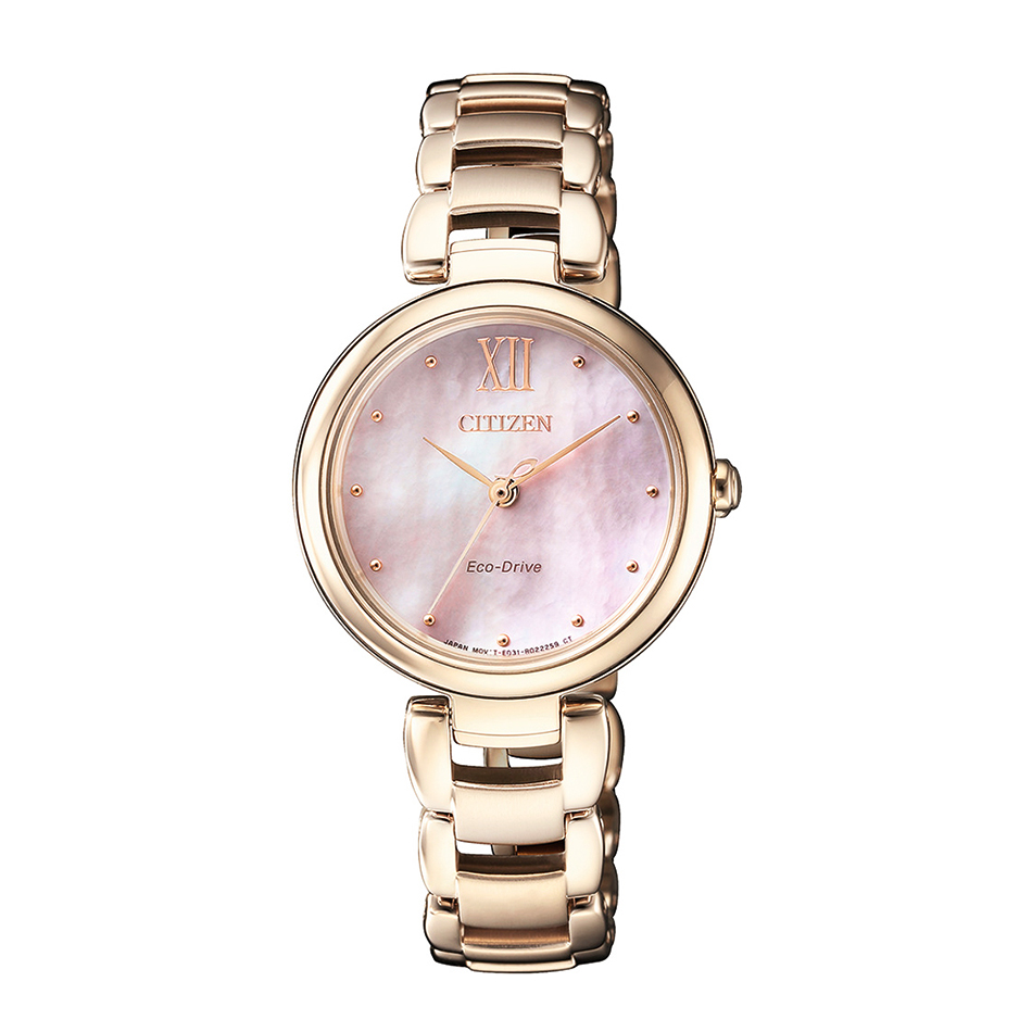 Citizen Eco-Drive MOP Dial Ladies Watch EM0533-82Y