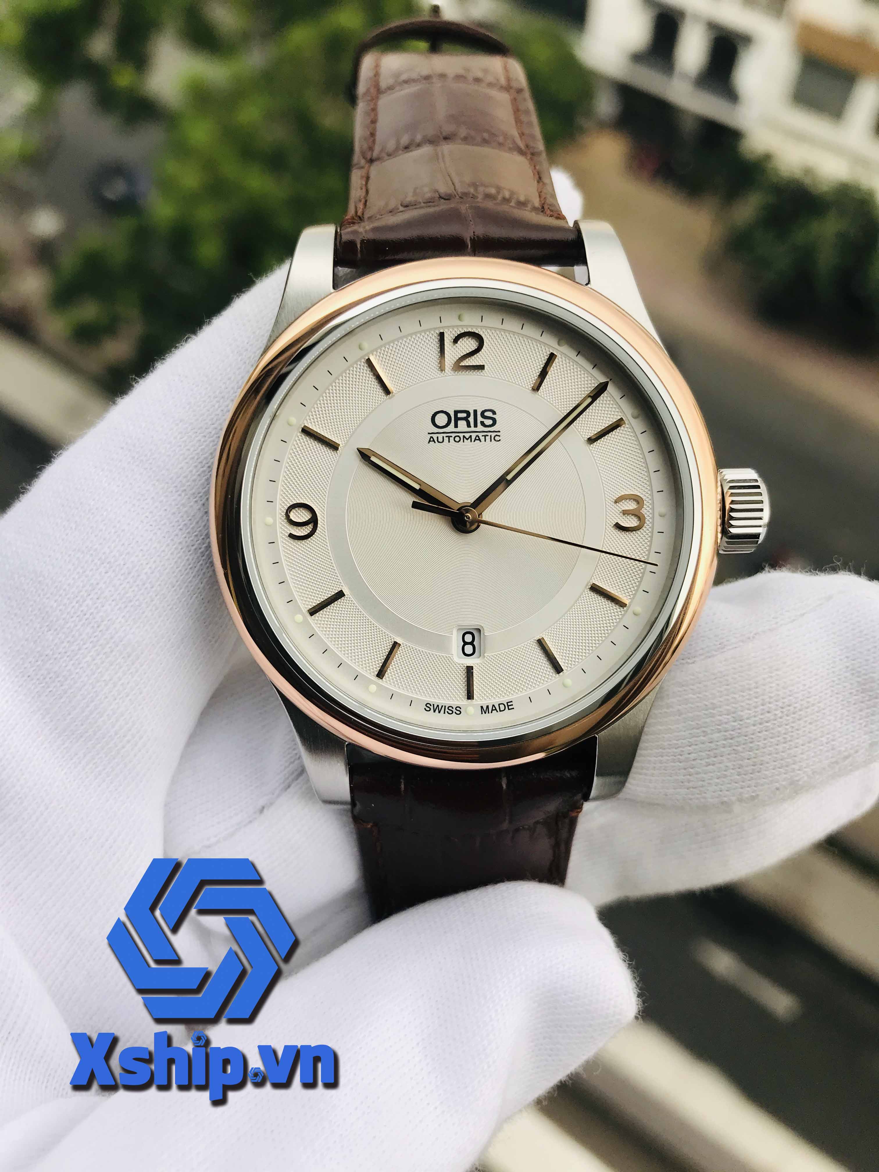 Oris Classic Date 01 733 7594 4331-07 5 20 12 (01-733-7594-4331-07-5-20-12)