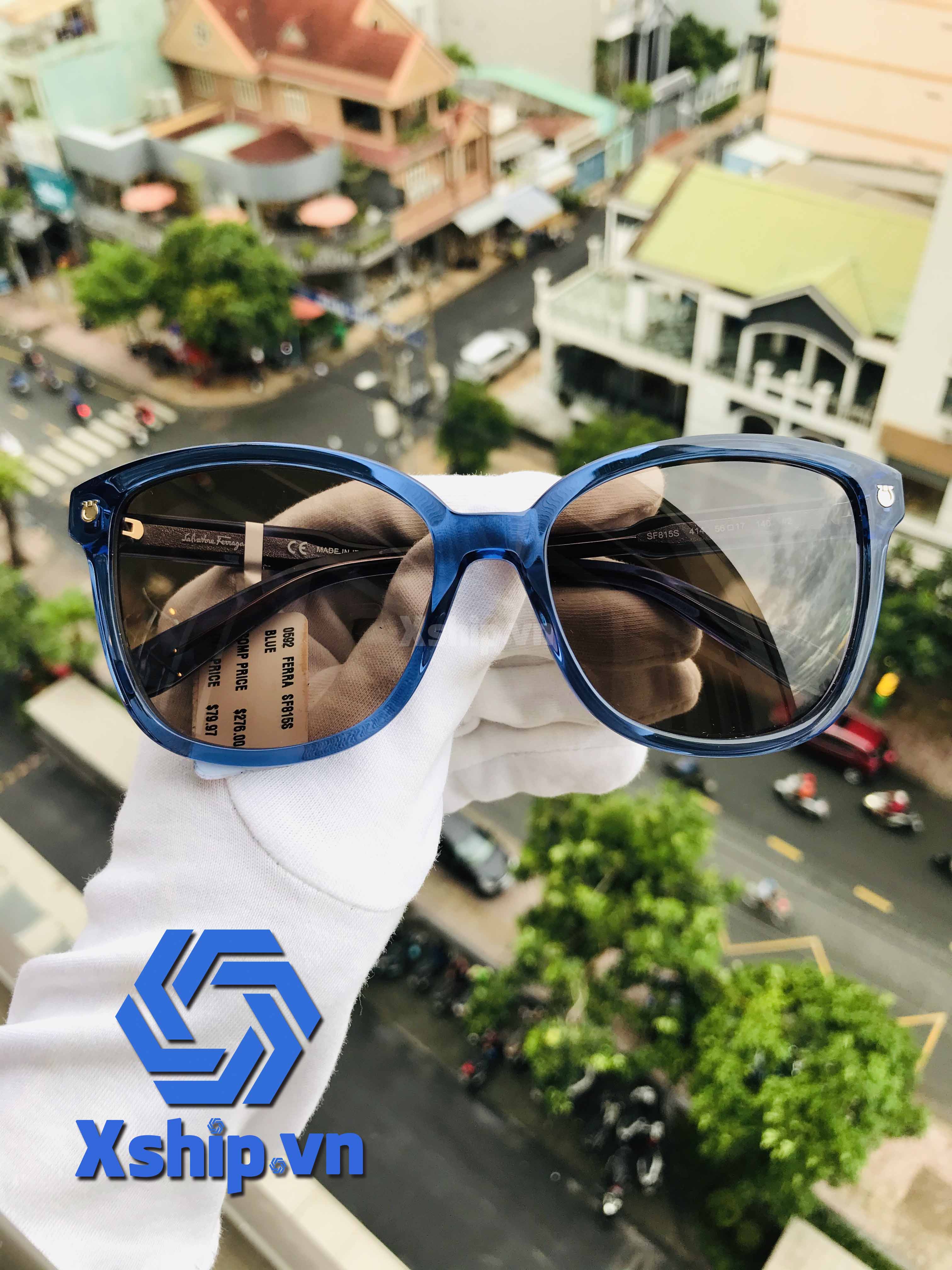Salvatore Ferragamo Sunglasses SF815S Blue