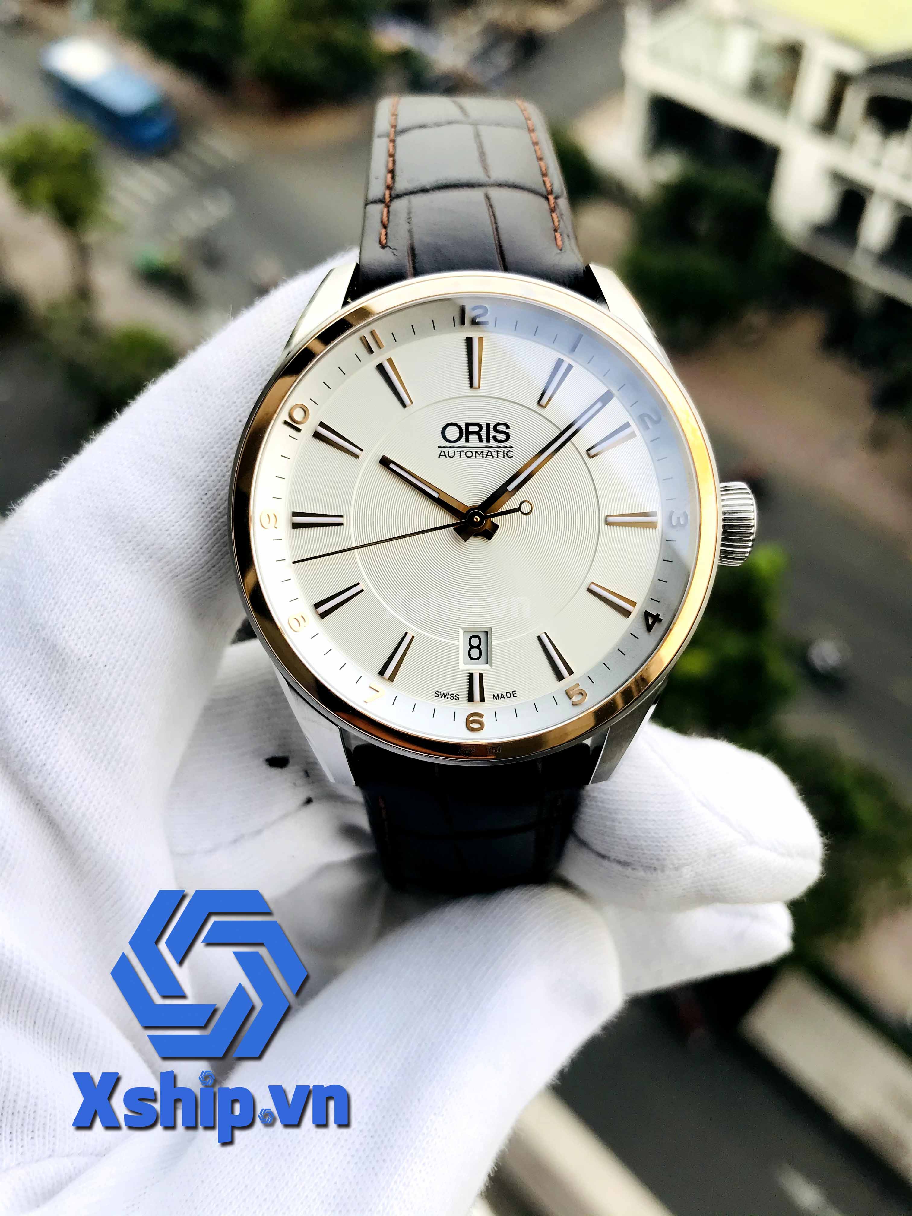 Oris Artix Date Automatic Silver Dial Men Watch 01 733 7713 6331-07 5 19 80FC