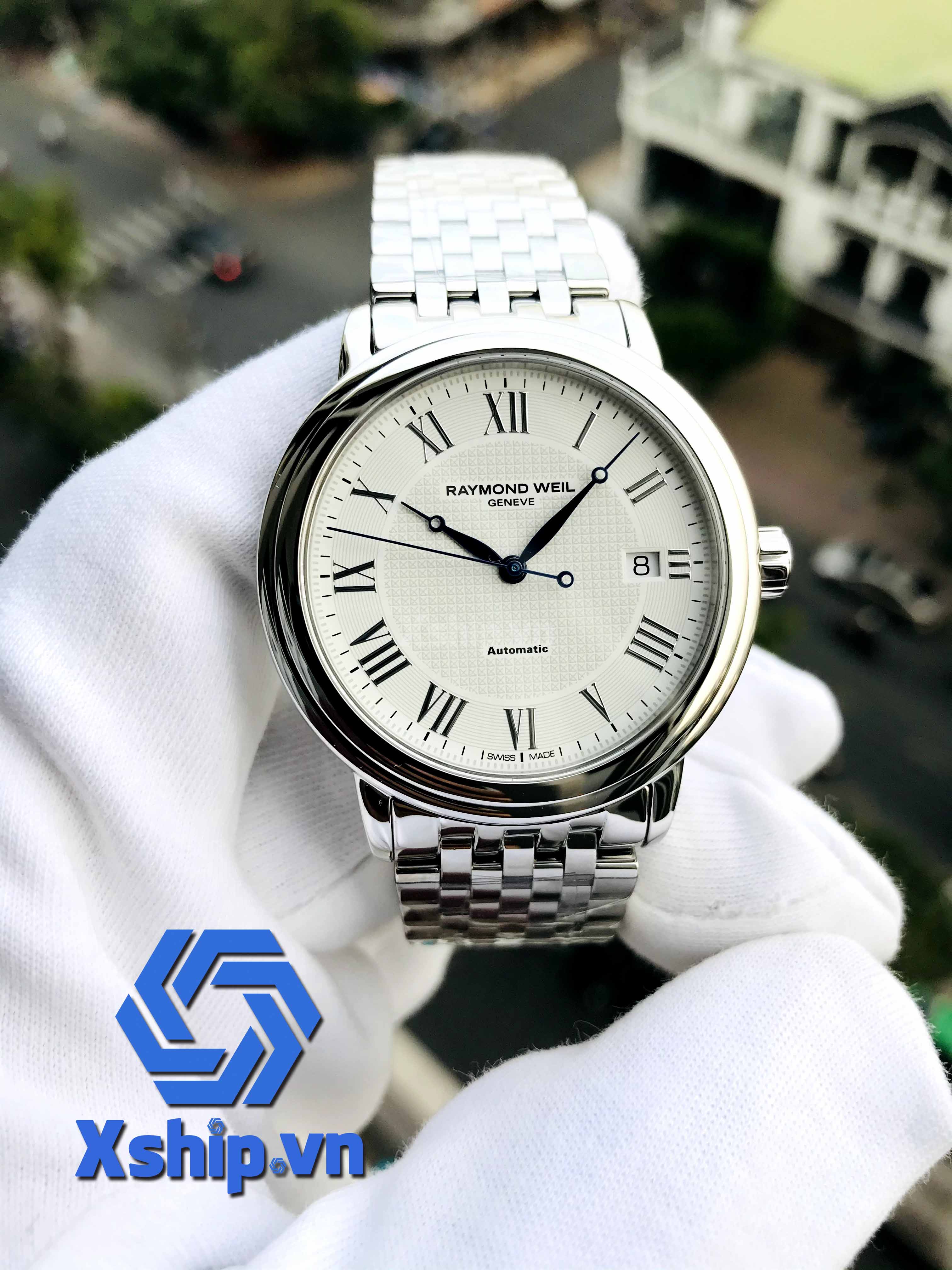 Raymond Weil Maestro Automatic Silver Dial Men Watch 2837-ST-00308