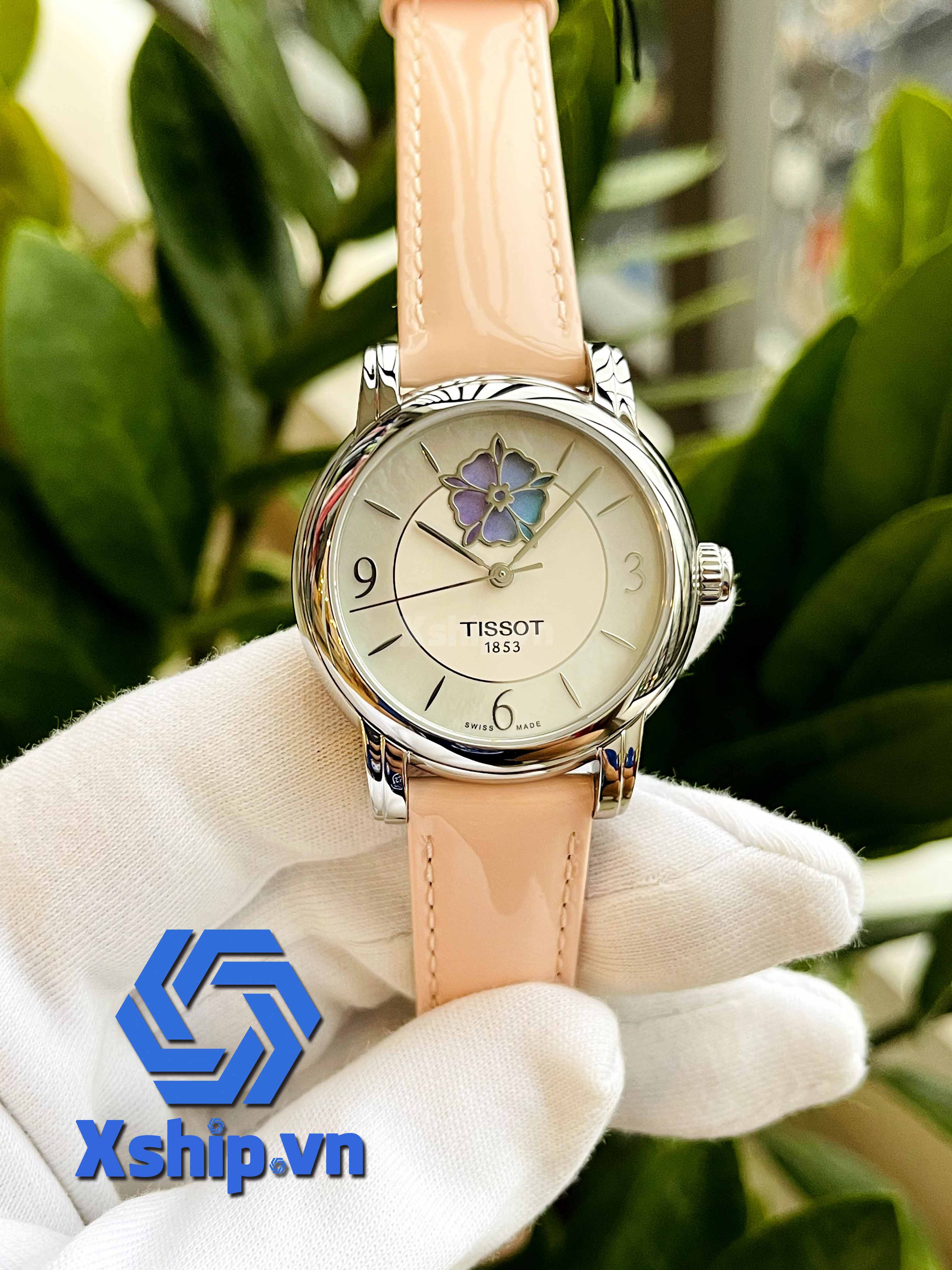 Tissot Lady Heart Flower Automatic MOP Dial Ladies Watch T050.207.16.117.00