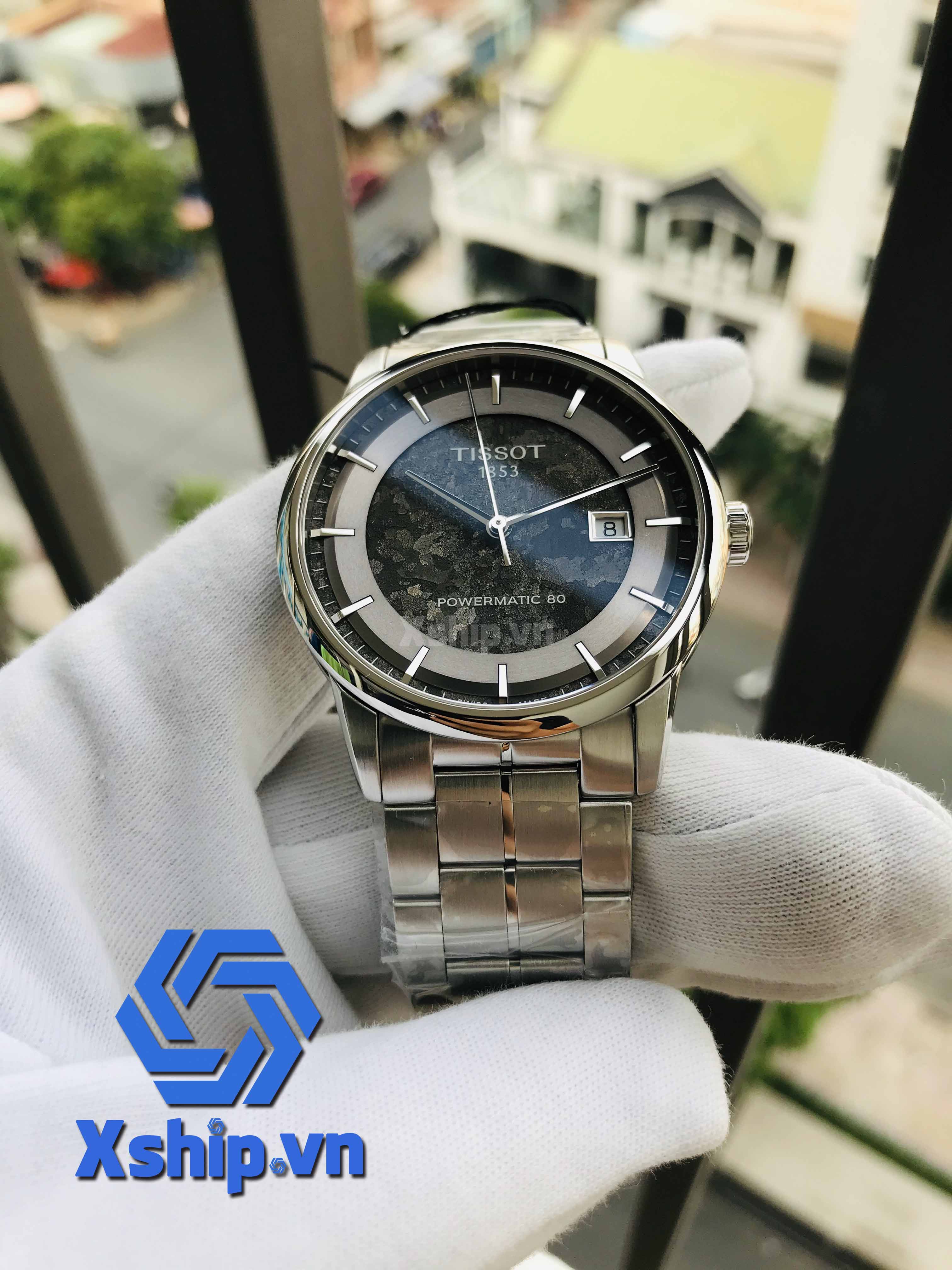 Tissot Luxury Anthracite Dial Automatic Mens T086.407.11.061.10 ( T0864071106110)