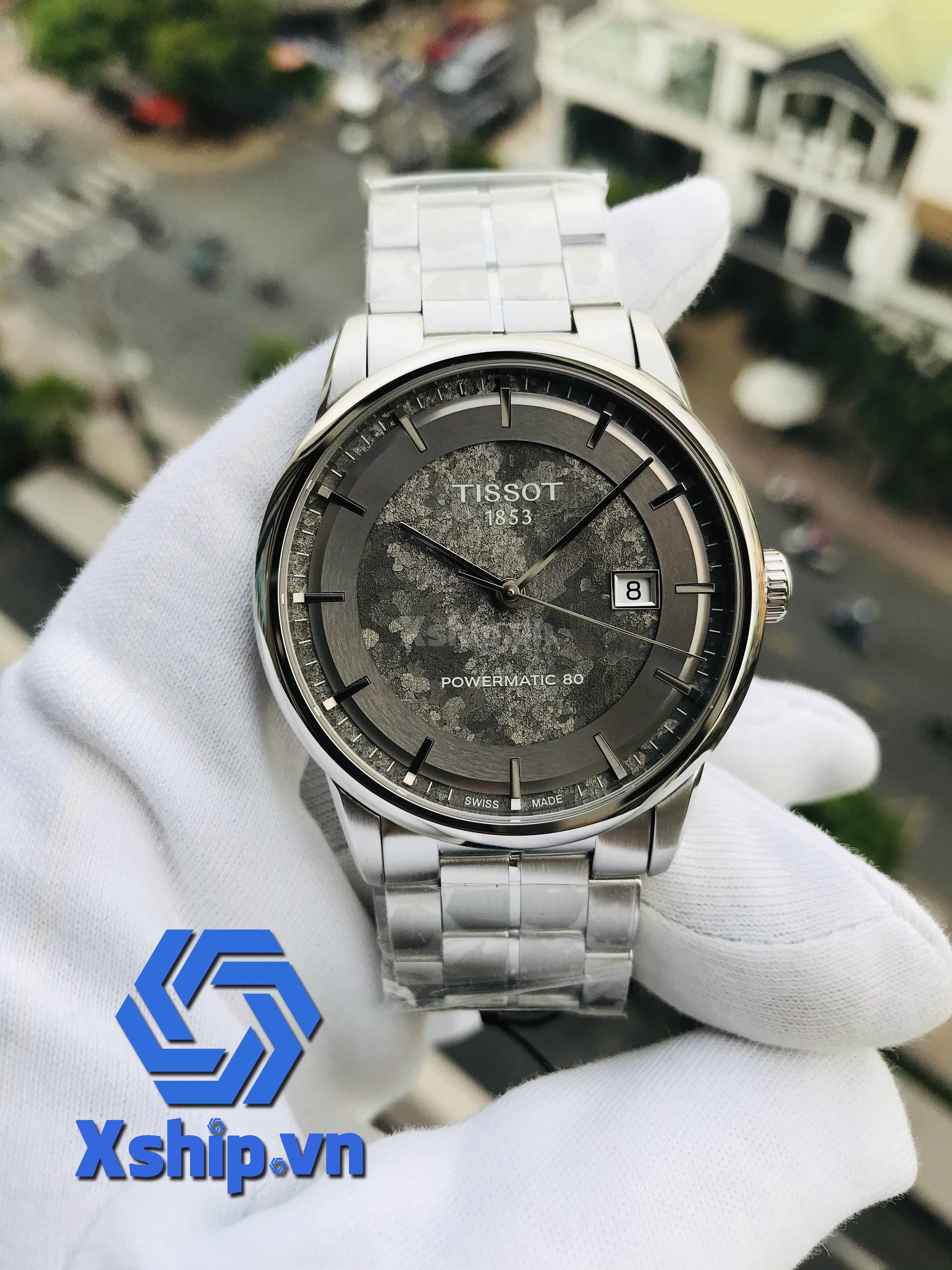 Tissot Luxury Anthracite Dial Automatic Mens T086.407.11.061.10 (T0864071106110)